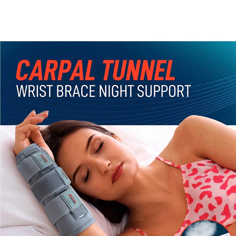 Carpal Tunnel Wrist Brace | Night Sleep Support Brace,